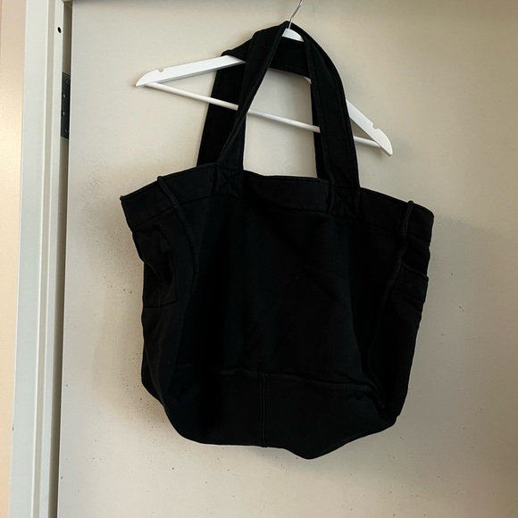 University of Wisconsin Sweatshirt Material Tote Bag - Picture 3 of 4